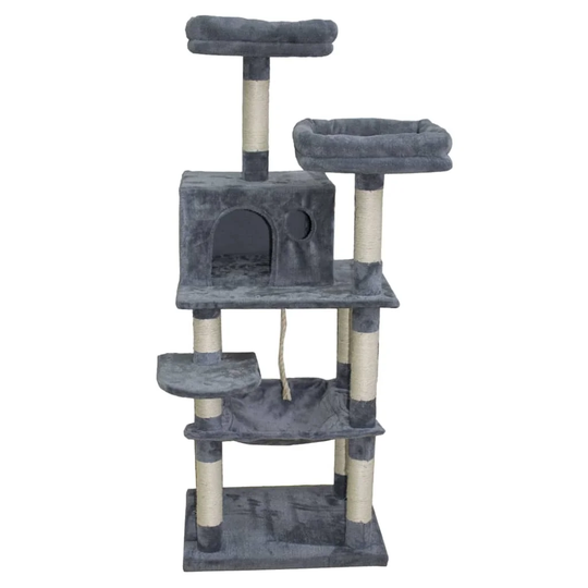 Pet Cat Scratcher Marbella 55 x 45 x 143cm Light Grey