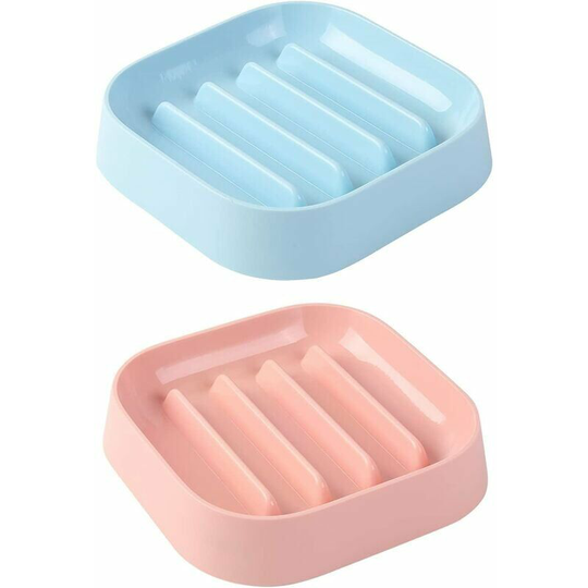 Bearsu - Slow Feeding Bowl, Anti Glutton Cat Bowl, 2 Pieces Anti Glutton Bowl, Made of pp Material, Non-Toxic, Anti Choking, Easy to Clean, for Cat,