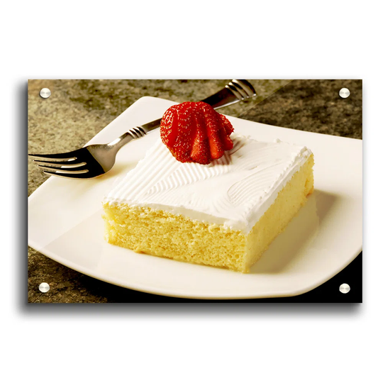 Afternoon Treat Portrait - Unframed Photograph Print on Acrylic