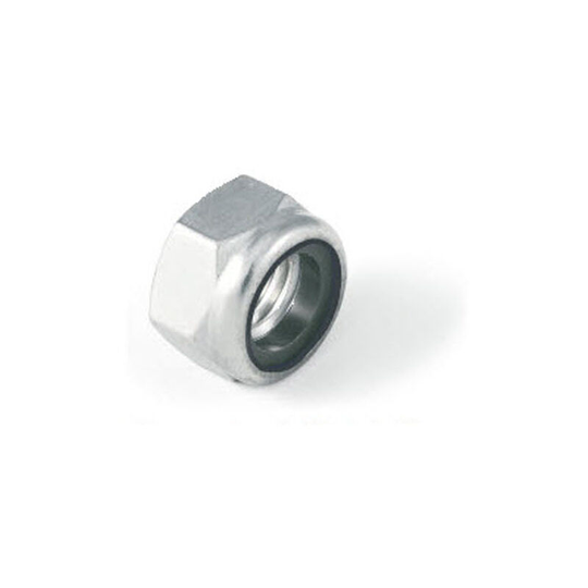 M5 Thin type nylon insert lock nut Nyloc Type A4 stainless steel DIN985