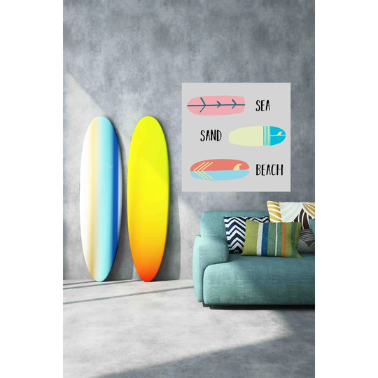 Colour Surf Accent Mirror