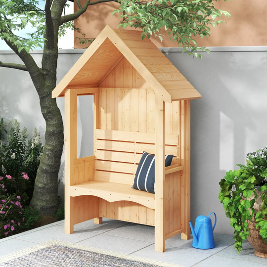 Forget Me Not Wooden Arbour
