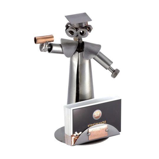 University Graduate Screw Man Place Card Holder