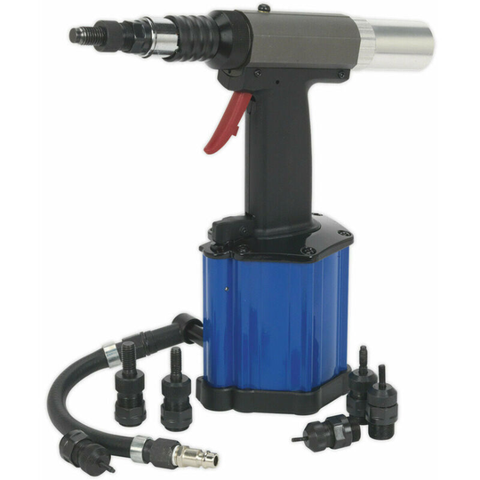 Loops - extra Heavy Duty Air / Hydraulic nut Riveter & Vacuum System - Up to 1/4' Rivet