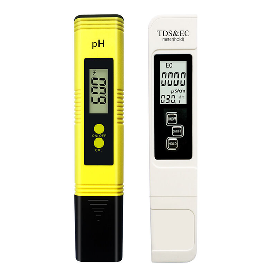 PH Water Tester, 0-14 pH Measurement Accuracy, 1 ppm Resolution, 2% Reading Accuracy, 0-9990 ppm Parameters, for Swimming Pools, Aquariums,