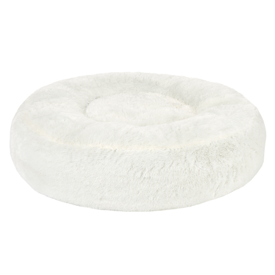 Fluffy Dog Bed - diameter 125 x (H) 25cm