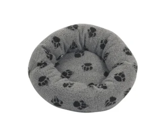 Sherpa Fleece Dog Cushion Bed