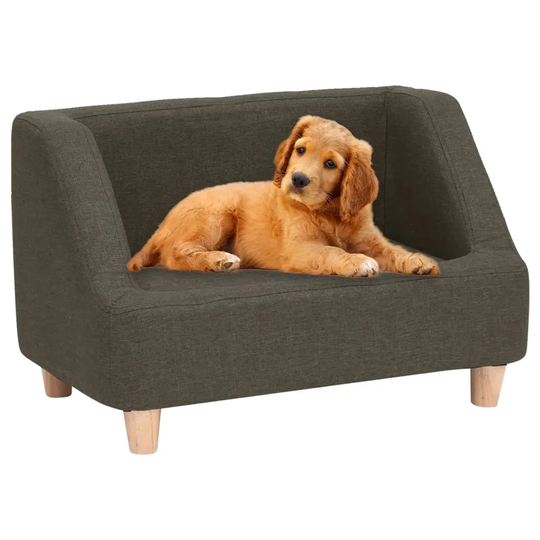 Parksley Dog Sofa in Dark Grey