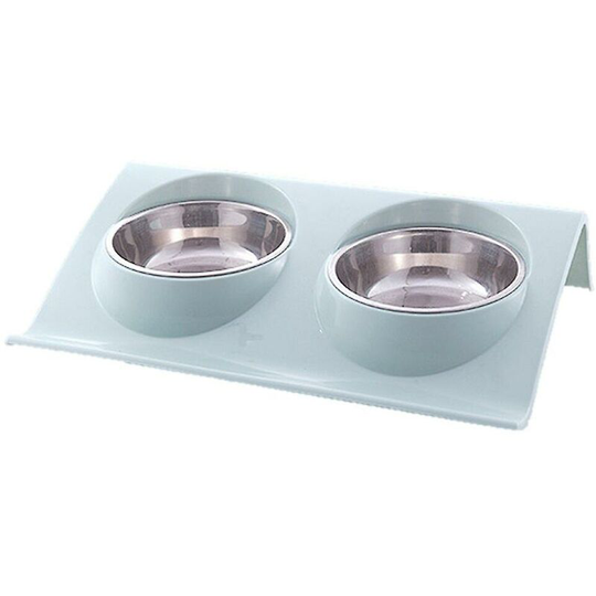 Silicone Pet Bowl Dog Cat Pet Food Storage Bowl Outdoor Travel Portable Puppy Food Container Feeding Tray Green