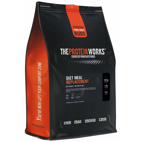The Protein Works High Protein Diet Meal Replacement Shake, Millionaires Shortbread, 500 g
