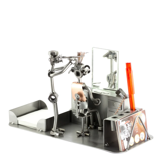 Roseau Hairdresser with Office Screw Man Desk Organiser