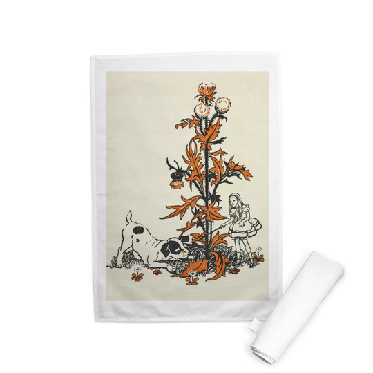 Alice's Adventures in Wonderland Tea Towel