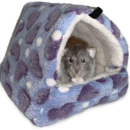Echoo - Hamster Warmer, Soft Hamster Sleeper, Small Animals, Home Hanging, For Young Guinea Pigs, Degu Drawl