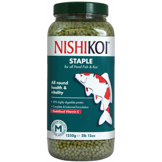 Staple 1250g (Medium Pellet) - Nishikoi