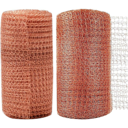 Betterlifegb - High Quality Rodent Netting, BR-Vie 99.9% Copper Anti Slug Snail Mice Rat Bird Nematodes Ferramol, Copper Knitted Netting for Indoor,