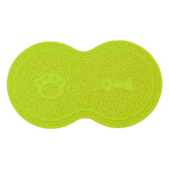 Toilet Houses Cat Litter Mat 45*26cm Non-Slip Waterproof Cat Toilet Mat, Cat Litter Mat Easy to Clean Pets Non-Slip Litter Mat for
