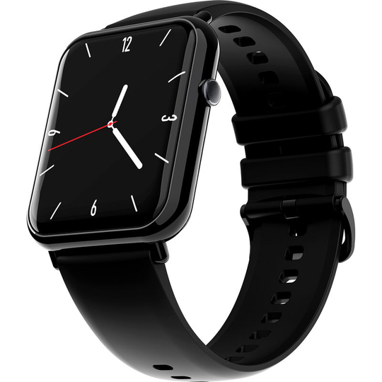 Q19 Pro Smart Sports Bracelet 1.69'' TFT Full-Touch Screen Innovative OS Sleep/Heart Rate/Blood Pressure/Pressure Monitor Family Care, Black - Black