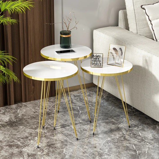 Gioia 3 Piece Nest of Tables