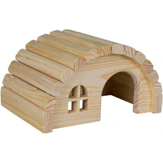 Echoo - for Pet Wooden House for Mice Hamster Gerbil Home 19 x 11 x 13 cm