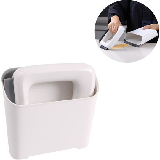Mini Broom Dustpan Set Mini Desktop Keyboard Cleaning Brush Removal Wiper For Bathroom Shower Mirrors Kitchen Sink
