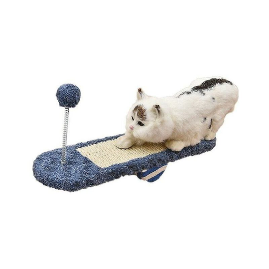 Father's Day Thsinde Cat Teaser Toy Multifunction Scratcher toys Climber for cat Claws Care Funny Playing Feather