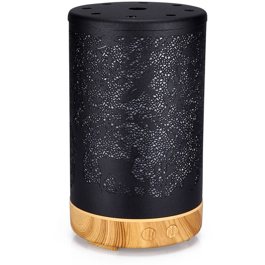 Flathead Deer Aromatherapy Machine Hardware 100ML Elk Aroma Machine Rabbit And Lamb Desktop Humidifier UK light wood grain
