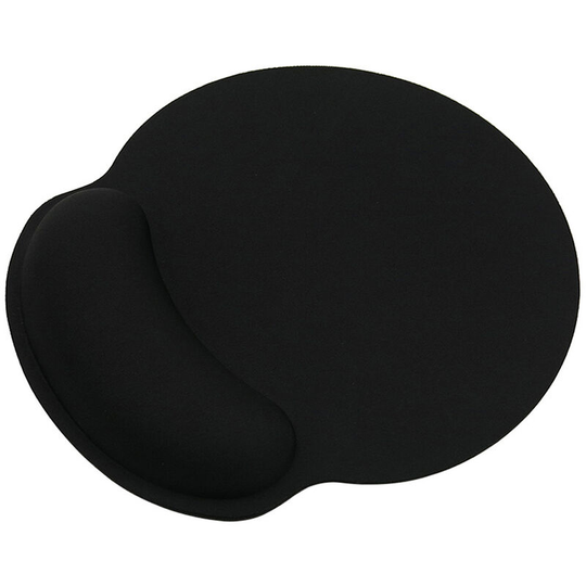 Asupermall - Wrist Rest Mouse Pad Memory Foam Ergonomic Design Office Mouse Pad with Non-slip Wrist Support