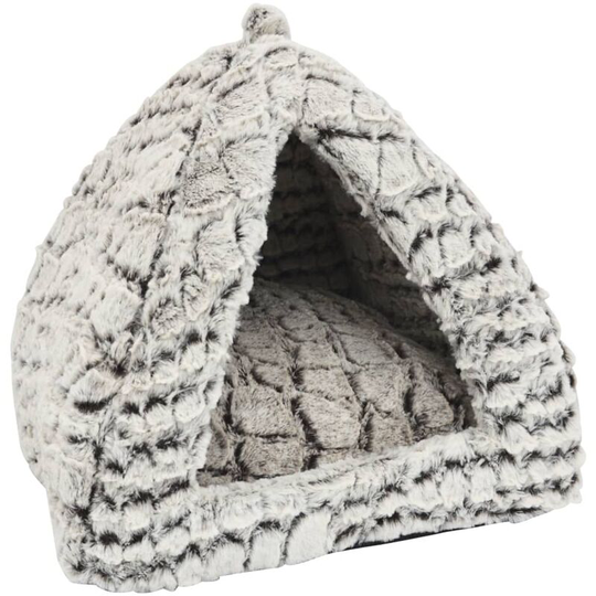 Pet Igloo Snakeskin 37x37x37 cm Jack And Vanilla Grey