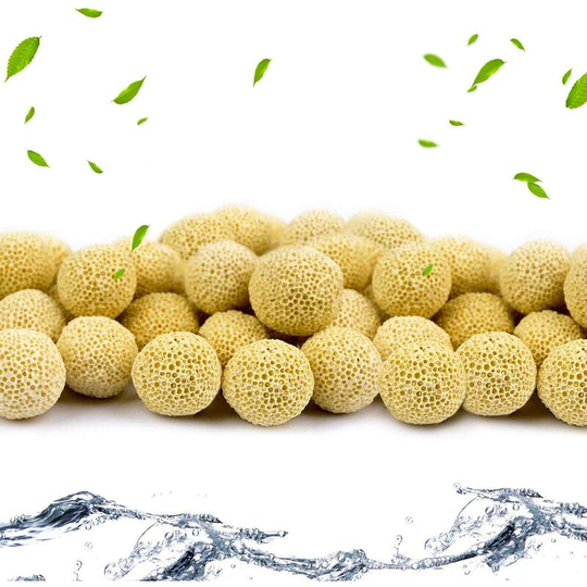 Betterlifegb - Organic filtration ceramic rings for all types of aquariums and basins Stabilize the pH of the water (1000g bacteria ball)
