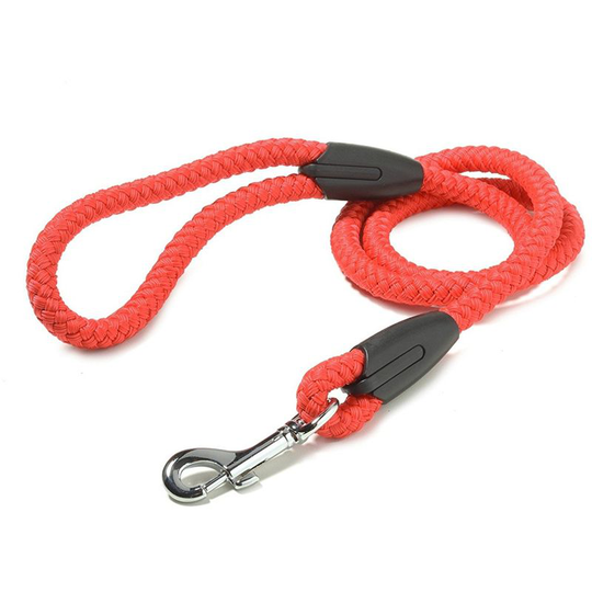 Walk r Cise Nylon Rope Trigger Hook Dog Lead (One Size) (Red) - Red - Sharples