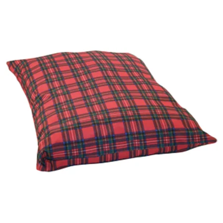 Royal Stewart Tartan Deep Filled Pet Mattress in Black and Red