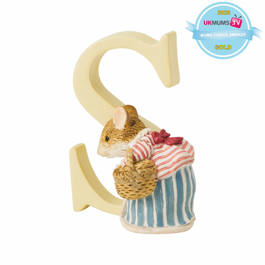 Peter Rabbit Letter S Figurine