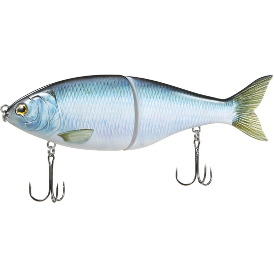 TARUOR Glider Fishing Lures 178mm Glide Bait Jointed Swimbait Artificial Hard Baits Lures with Treble Hooks,Color 15 - Color 15