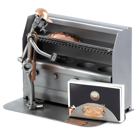 French Fries Seller Screw Man Place Card Holder