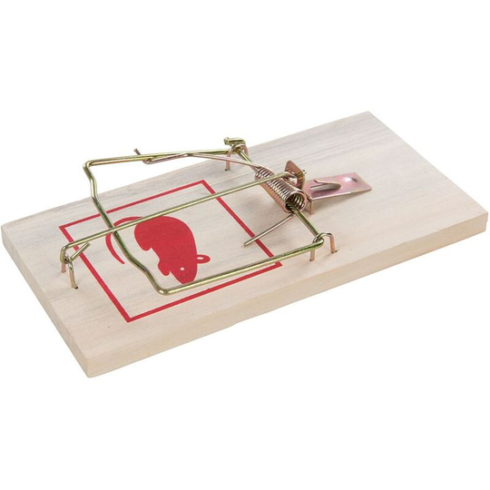 Hardwood Rat Trap - 175mm
