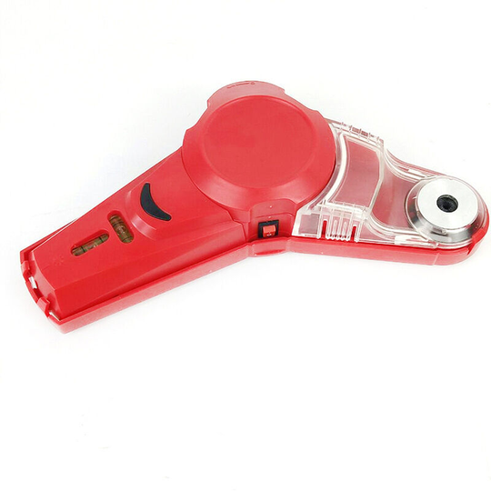 Asupermall - Multifunction Drill Guide Powders Collector Catcher Horizontal Line Laser Locator with Spirit-Bubble Easy Aligning Simple Attachment to
