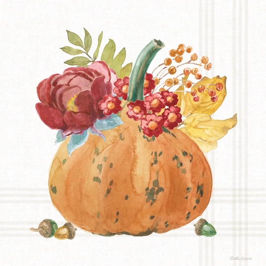Wooded Harvest XI by Beth Grove - Wrapped Canvas Painting