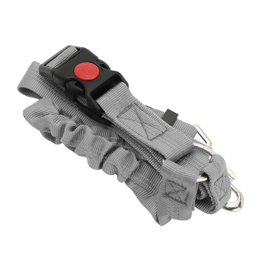 (Gray ) Headrest Anti Shock Pet Dog Car Seat Belt Bungee