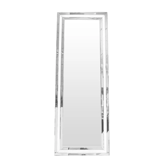 Serra Framed Full Length Mirror in Silver