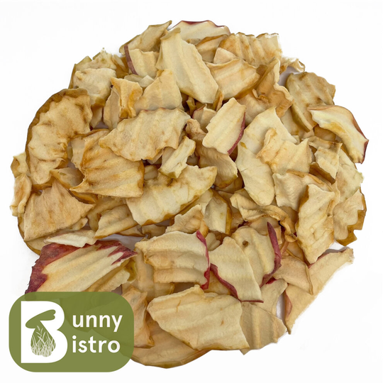(1kg) Dried Apple Slices - Rabbit Treats, Small Animal, Chinchilla Treat