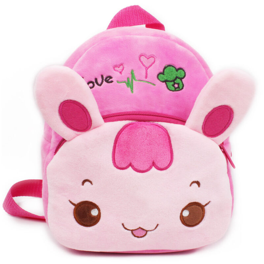School Bag for Girls, Kids Backpack, Animal Cute School Bag Rabbit Backpack for Kids Cute Primary Small Kindergarten Preschool Boys or Girls Hop Zoo