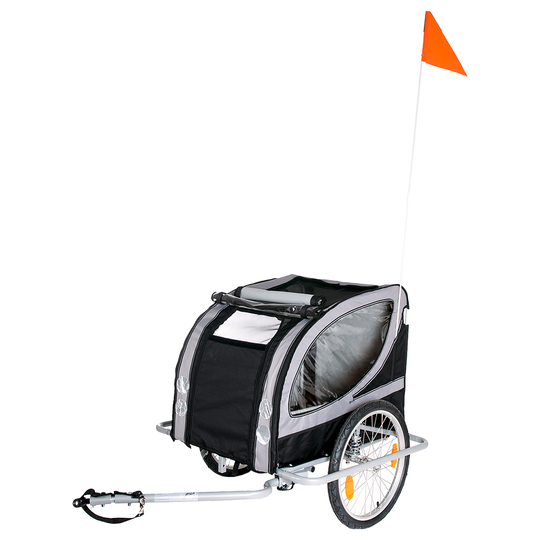 No Limit Doggy Liner Paris de Luxe Dog Bike Trailer - 148 x 90 x 88cm (L x W x H)