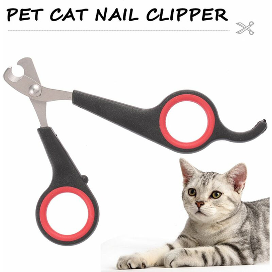 Professional Pet Cat Nail Clipper Stainless Steel Scissors for Animals Cats