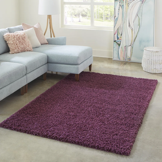 Freemont Eggplant Purple Rug