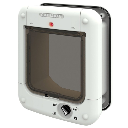 Cat Mate Microchip Cat Flap White