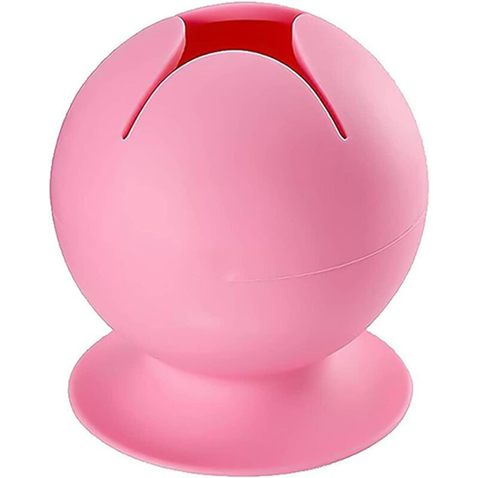 Vinyl Craft Tools, Scrap Collector for Carving, Weeding, Silhouette, htv, Cameos, Lettering (Pink Round)