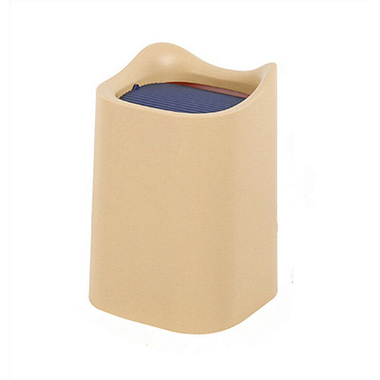 Mini Bedroom Car Office Trash Can Office Mini Trash Can with Lid