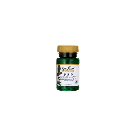 Swanson P-5-P Coenzymated Vitamin B-6, 20mg, 60 Capsules