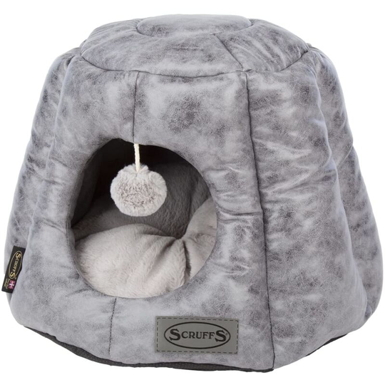 Cat Bed Knightsbridge 48x38 cm Grey Scruffs & Tramps - Grey