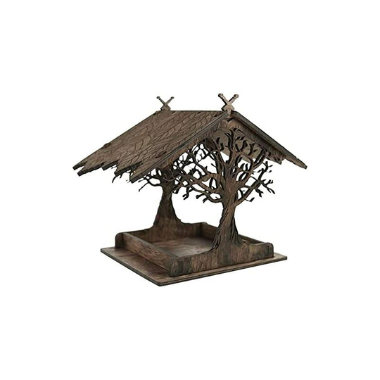 Wild Bird Feeders Outdoor Wood Bird Feeder Outdoor Bird House Garden Hanging Bird Feeder Outdoor Bird Feeder Wood Bird House Bird Feeder